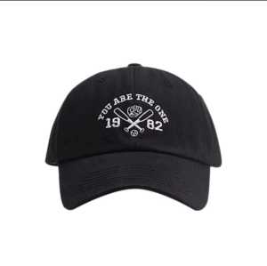 Topi terbaru tahun ini border yau are the one 19/82 Topi Baseball Kekinian Murah Bordir Gaya Korea Pria/Wanita