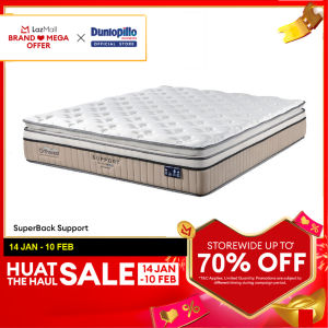 Dunlopillo Orthorest SuperBack Support  13Inch (33cm) CoolTech Pocketed SuperCoil™ Mattress/ Tilam Queen/ King 冷床 弹簧床 双人床
