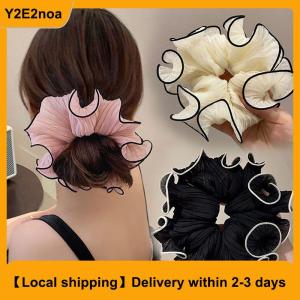 【Local shipping】 Fashion Temperament Scrunchies For Women Girls Elegant Versatile Rubber Band Sweet Hair Rope Simple Hair Accessories Gifts