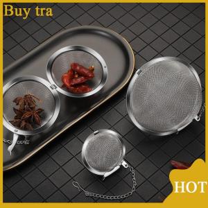 [Buytra] Stainless Tea Infuser Sphere Locking Spice Tea Ball Strainer MeshTea Filter Tool