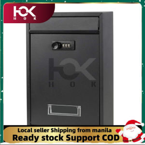 Waterproof Vintage Snless Steel Lockable Secure Mail Letter Post  Wall Mount Mail Post