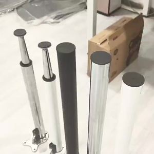 LZD  Heavy-Duty Folding Table Foot escopic Support Leg Adjustable Bar Counter Foot Cabinet Table Support Desk Lifting Support Column