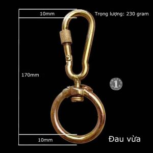 Móc chống soắn cho trâu bò chó béc giê chất liệu thép không rỉ Có sẵn trong các kích cỡ khác nhau - BEAU4