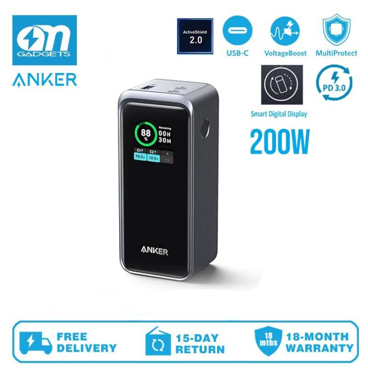 Anker Prime Power Bank (27650mAh, 250W スマホアクセサリー