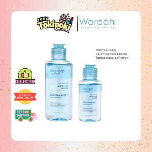 ❤️TokoTokiPoki❤️ Wardah Lightening Oil - Infused Micellar Water Waterproof 55/105 ml