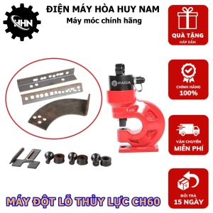 Máy Đột Thủy Lực CH60 - Đột Bản Dày 10mm - HÀNG CHÍNH HÃNG - BẢO HÀNH TOÀN QUỐC