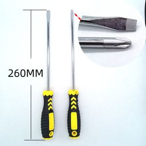 ไขควง (ปากแบน + ปากแฉก) ไขควงหัวสลับ ไขควงแม่เหล็ก ความยาว6นิ้ว screwdriver