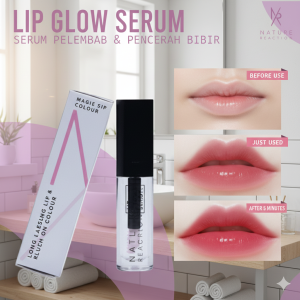 LIP GLOW SERUM Pemutih Pencerah Bibir Hitam dan Kusam Permanen | Pelembap Bibir Anti Kering Pecah-pecah