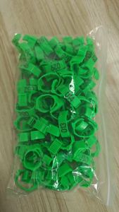 100pcs Chicken Leg Band Ring Multicolor Poultry Leg Band for Chicken Foot Ring Banded for Duck Tag Chicken Tag ring Poultry Foot