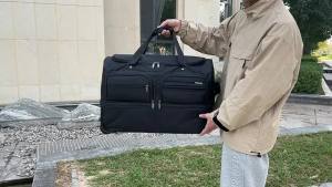 LZD  Có Thể Tăng Dung Tích Lớn Túi Du Lịch Túi Hành Lý Nam Nữ Túi Ký Gửi Lên Máy Bay Nhà Máy Sản Xuất Túi Kéo Đi Công Tác