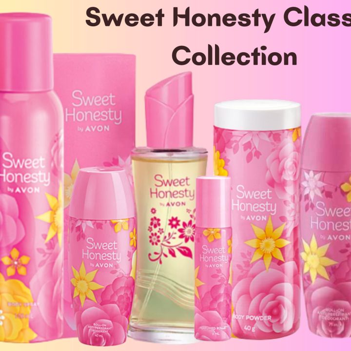 Coffret Cadeau Avon Sweet Honesty Pour Elle - Eau De Cologne + Crème Pour Le Corps - Neuf