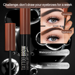 Lazy People Can Tear Off The Eyebrow Dyeing Cream Semi-permanent Eyebrow Dyeing Glue Waterproof And Sweat-proof Long-lasting Color Retention Does Not Fade And Does Not Smudge Eyebrow Pencil Challenge A Week Without Drawing Eyebrows 懒人撕拉染眉膏