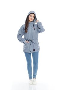 Jaket Wanita Kekinian Jaket Parka Matterial Taslan Bagian Dalam Flecce Jaket Yang Lagi Trend
