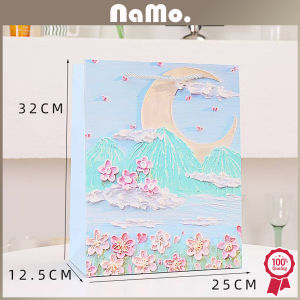 Namo Gift - Paper Bag Goodie Bag/ Tote Bag Gift Box Souvenir Anniversary Motif Cerah
