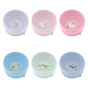 Stephen Joseph Silicone Suction Bowls: Durable & Safe Baby Feeding Essentials