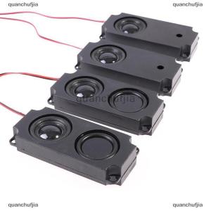 [COD] quanchufjia ลำโพงพกพา1คู่10045 8Ohm 5W ลำโพงทีวี SINGLE/Double diaphragm
