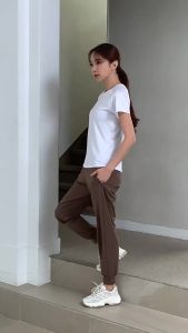 AE Yoga wear for women short-sleeved loose-fitting professional running fashionable new style high-end fitness outfit set