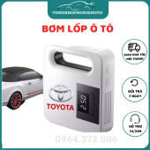 Bơm lốp ô tô Bơm lốp xe hơi điện tử TOYOTA tự ngắt bơm lốp thông minh-Bảo hành 12 tháng