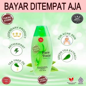VIVA Face Tonic GREEN TEA Wajah Berjerawat 100ml