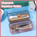 Kitchen Chopsticks Fork Spoon Storage Box Drainer Holder with Lid Cover Kitchen Storage Bekas Sudu. 