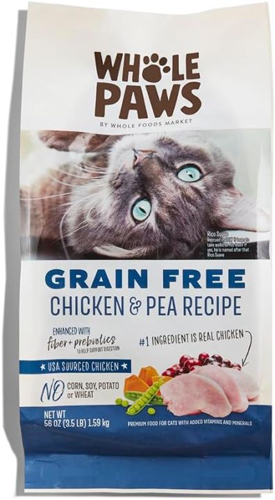 Beautiful view of No Grain Cat Food With Prebiotics