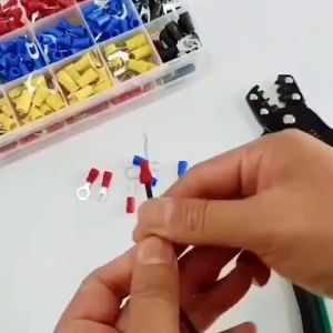 GEESO Wire Crimper Multi Function Tools Crimping Stripper Cutting Tools Range 0.25~2.5mm² Cable Lug Cable Link Crimper Tool 多功能压线钳 网线钳