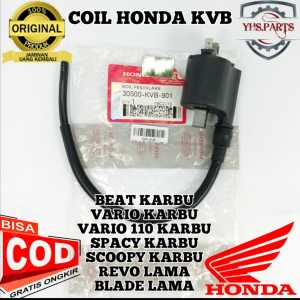 ASLI ORIGINAL KOIL COIL HONDA AHM KVB VARIO 110 KARBU BEAT SCCOPY SPACY REVO BLADE LAMA