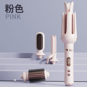 2026 Hot Sale [ Shipped from China ] Fully automatic fluffy curling wand with buzzer lazy persons magic tool straightening comb large waves four-in-one special negative ion big curler B3