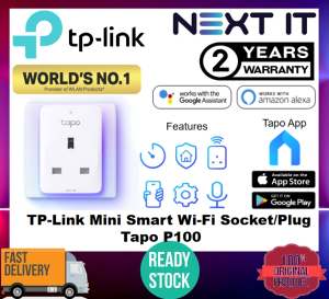 [READY STOCK]TP-Link Tapo P100 / P110 Mini Smart Wi-Fi Socket/Plug