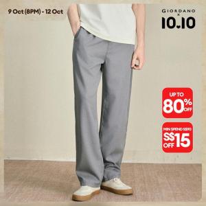 Giordano Men Men Lyocell Casual Pants Free Shipping 18116806