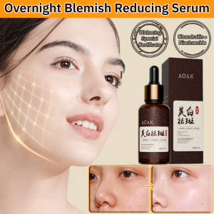 Overnight Blemish Reducing Serum Whitening And Anti-Aging Essence Pigmentation Treatment Moisturizing Repair Evening Serum