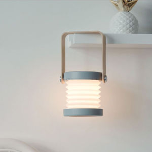 Đèn Bàn Đèn Ngủ Đầu Giường Đèn Lồng Di Động Kéo Ra Gấp Lại Linh Hoạt Khi Sử Dụng Ánh Sáng Dịu Êm