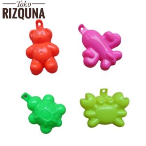 Cetakan Agar Agar Jelly Puding Karakter Motif Boneka Kura Kura Kepiting Pesawat