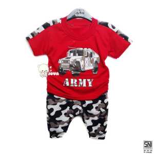 BAJU BAYI JOVA  TANK ARMY WARNA SETELAN ANAK LAKI-LAKI / SETELAN ANAK HARGA GROSIR