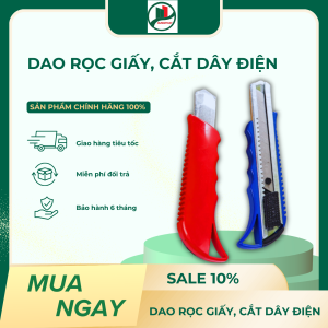 DAO RỌC GIẤY CẮT DÂY ĐIỆN (SỬ DỤNG SỮA CHỬA ĐIỆN GIA ĐÌNH)