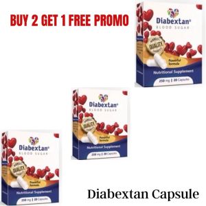 (Promo Buy 2 Get 1 Free) Original Diabextan 20Capsules Diabetic Support