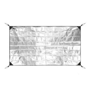 Aluminum Foil Foams Sleep Pad Double Side Waterproofs Foil Mat Sleep Tent Pad Thermal Insulating Mat Easy to Carry