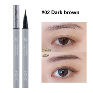 Dorisna 0.01mm Ultra Fine Eyebrows Pen Professional Waterproof Sweat-proof Liquid Eye Brow Pencil Long Lasting Makeup Microblading