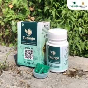 1 Botol TUGINGO Asli Original Herbal Obat Batu Ginjal Asam Urat & Kolestrol 100% Original Terdaftar BPOM TUGINGO 30 KPSL