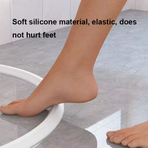 แถบแผงกั้นน้ำกันเปียกและแห้งสำหรับใช้ในห้องน้ำห้องครัวแถบผนึกซิลิโคนสำหรับห้องน้ำ