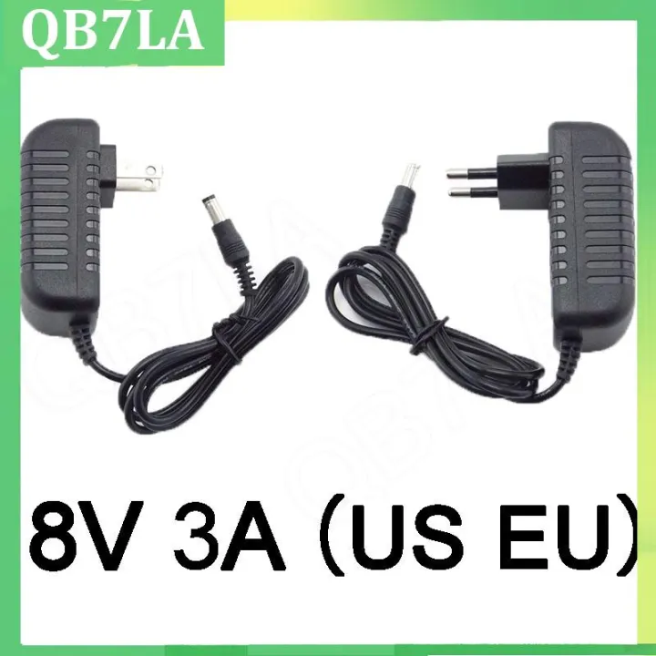 QB7LA shop 8V 3A 3000Ma Power Supply Ac Dc Adapter Converter Charger ...