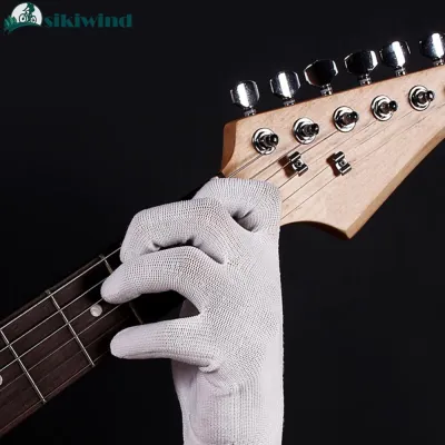 Guitar Bass Gloves Fingertips Musical Instrument Practice for Electric Guitars