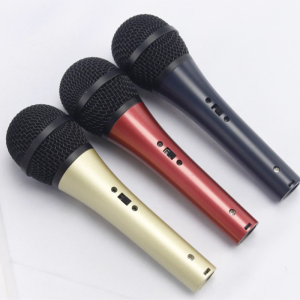 Professional Dynamic Supercardioid XLR Corded Microphone for Singing Karaoke and Public Speaking with Long Cable