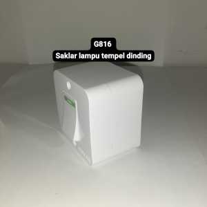G816 ORIGINAL SAKLAR LAMPU TEMPEL DINDING TEMBOK OUTBOW TUNGGAL SINGLE MULTIFUNGSI UNIVERSAL TERMINA