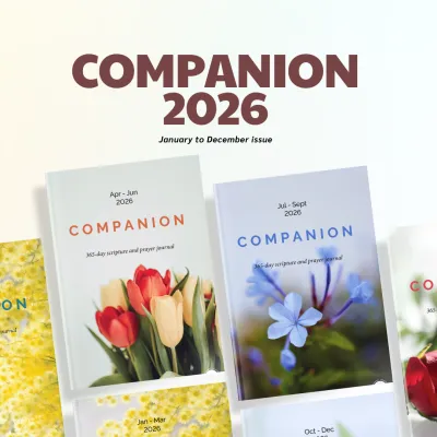 Companion Set 2026: 365-Day Scripture and Prayer Journal - Soft Cover Edition for Daily Bible Reading &amp Spiritual Growth