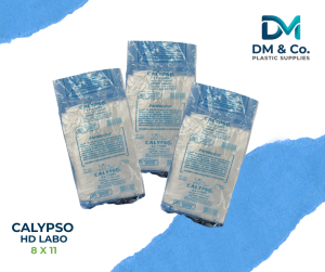 Calypso HD Plastic Labo 8x11 – Heavy Duty Transparent Plastic Bag | Pang Food Takeout Pabaon