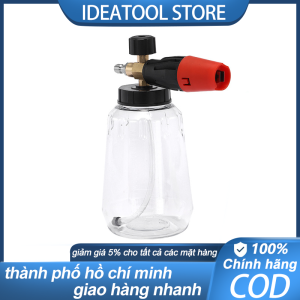 Súng phun bọt tuyết chính hãng 1L mới nâng cấp - phụ kiện rửa xe áp lực cao miệng rộng mini.
