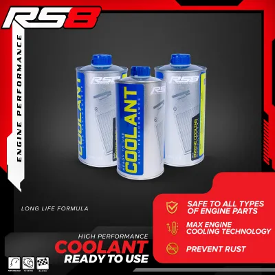 RS8 HIGH PERFORMANCE COOLANT 1 LITER (READY TO USE)