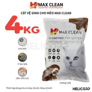 Cát Mèo Max Clean Cát Vệ Sinh Cho Mèo Max Clean Tổng Hợp Cát Mèo Max Clean - HeLiCorp