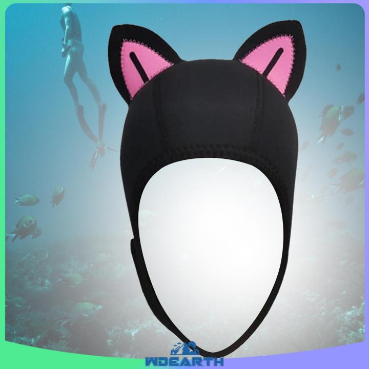 Deevoka Diving Hood Cap 2mm Neoprene Wetsuit Hood Ear